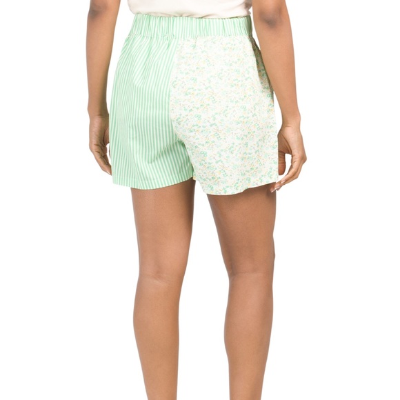 AVEC LES FILLES Floral and Striped 2-Piece Set-NWT! - Picture 4 of 4